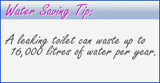 Water saving tip
